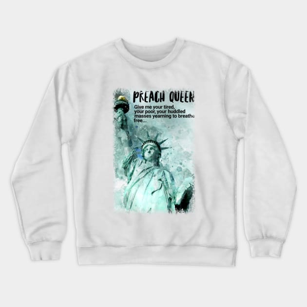 Defend DACA Dreamers Immigrant Awareness Anti-Trump Shirt Crewneck Sweatshirt by gillys